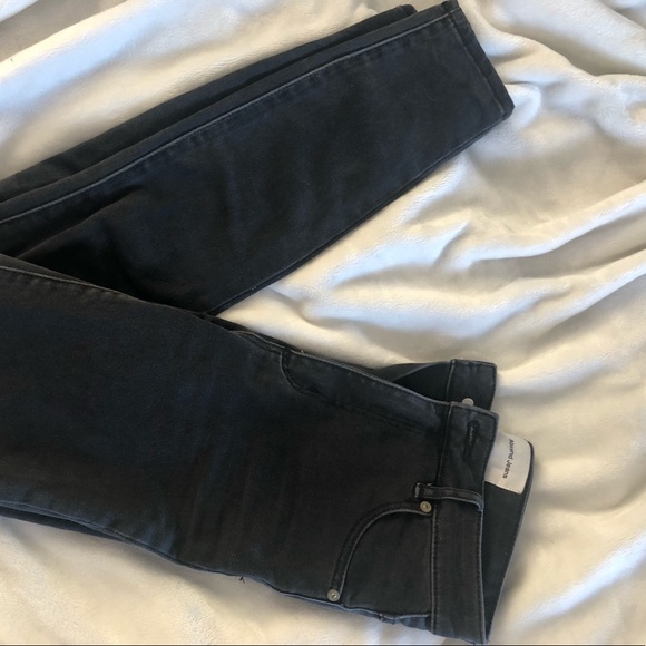 Abrand Jeans High Skinny Ankle Basher- Graphite - Picture 7 of 7